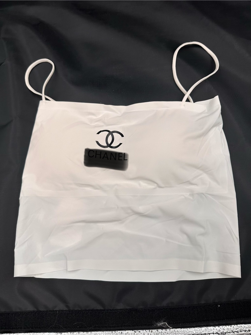 FASHION RANKS SIZE SMALL White Spaghetti-Strap Camisole Top